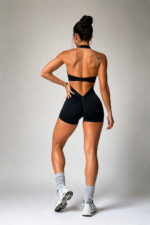Enterizo Seamless Push Up Tiro Bajo Sculpt - Negro Ref. 5560 - Imagen 2