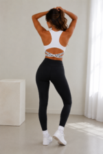 Crop Top Deportivo Premium Power Fit - Blanco Ref. 2605 - Imagen 6