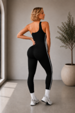 Enterizo Deportivo Push Up Seamless - Negro Ref. 5580 - Imagen 2