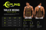 Camiseta Deportiva Athletic Tank Top - Marrón Ref. 3015 - Imagen 7