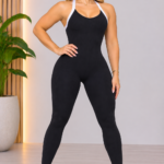 Enterizo Deportivo Seamless Push Up - Negro Ref. 5610